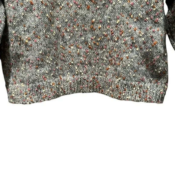 LC Lauren Conrad Women's Blue Knit Mock Neck Long Sleeve Pullover Sweater XS - Picture 6 of 10